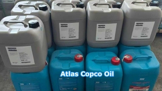 Genuine Atlas Copco lubricating oil in stock